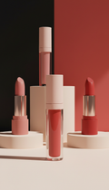 Lip Gloss with Coral Tint Shine